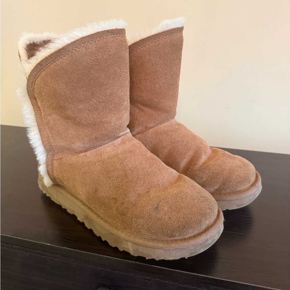 UGG Tan Suede Winter Boots